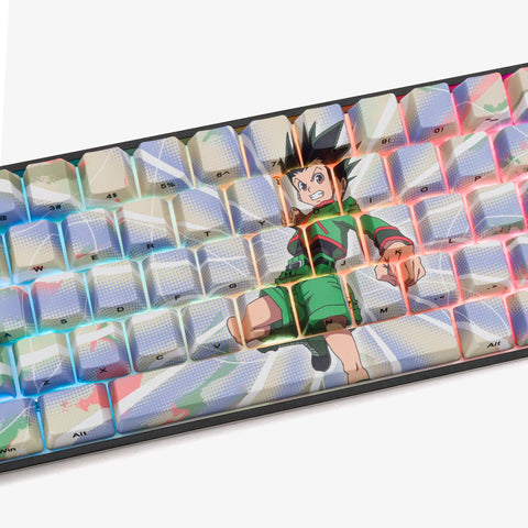 center detail on HxH x HG Base 65+ Keyboard - Gon (Best Buy Exclusive)