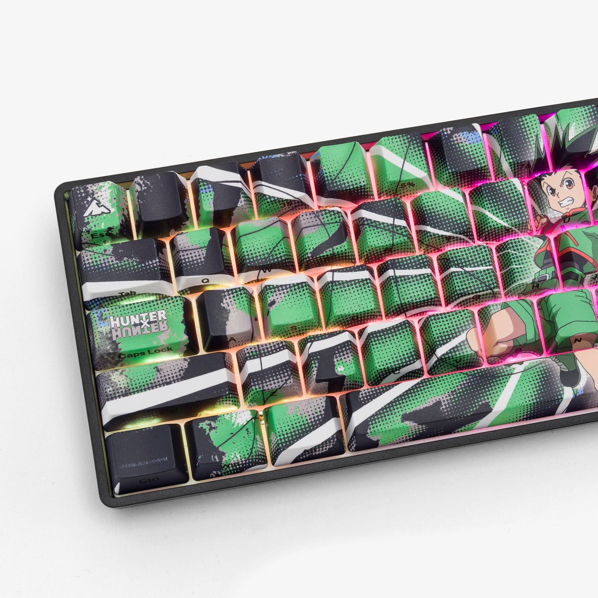 Hunter x Hunter x Higround Base 65+ Keyboard - Gon