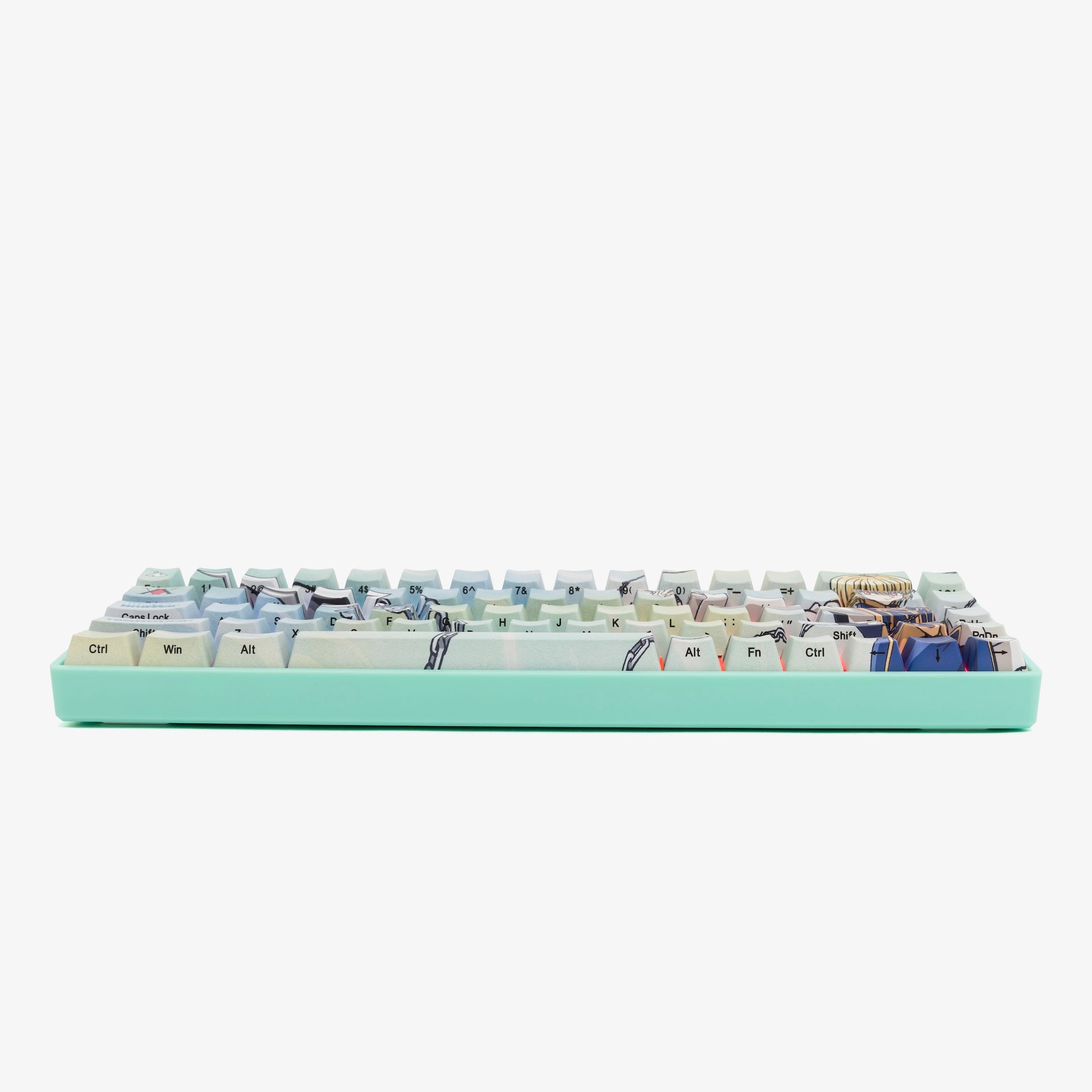 Hunter x Hunter x Higround Base 65+ Keyboard - Kurapika