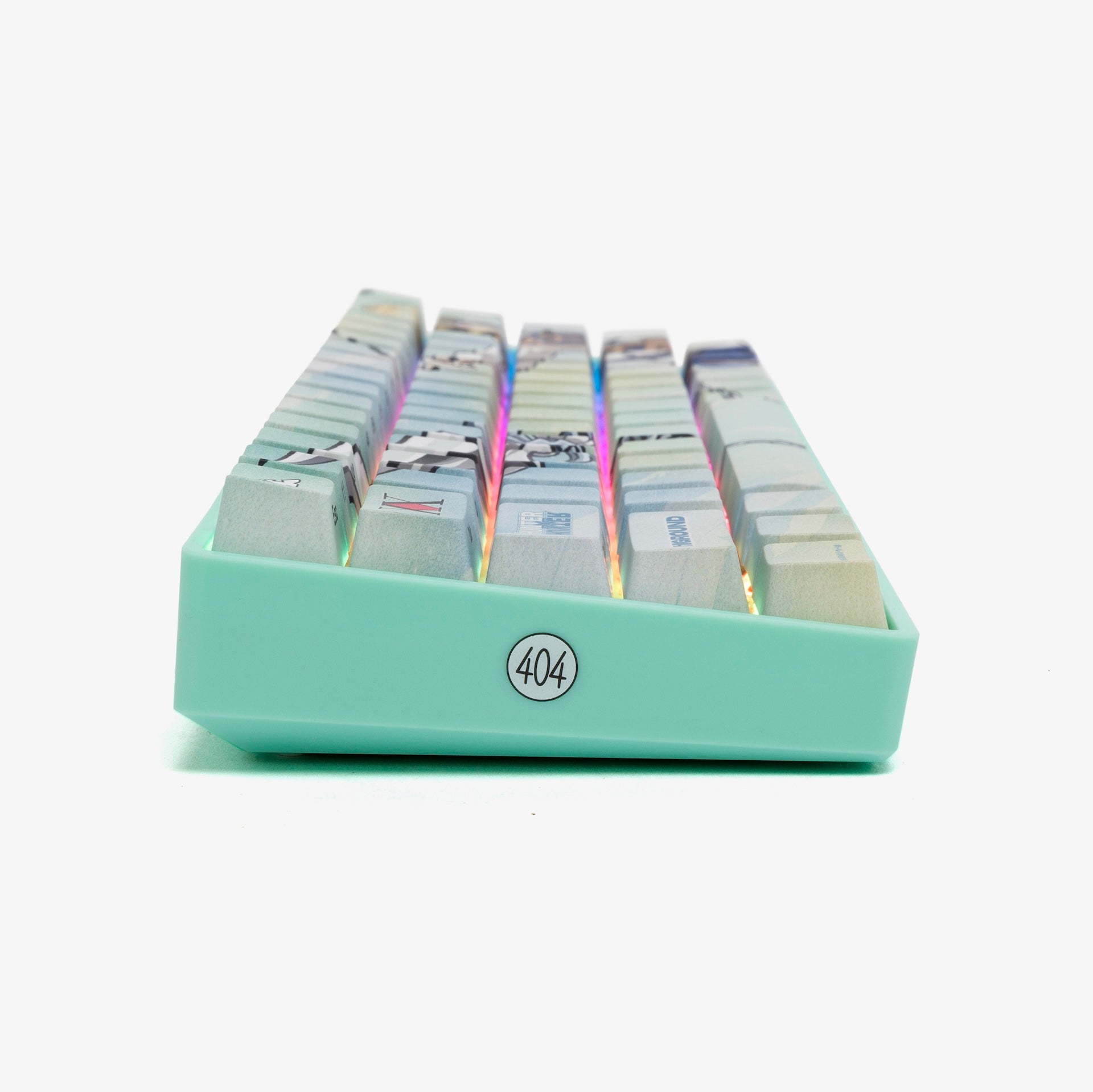 Hunter x Hunter x Higround Base 65+ Keyboard - Kurapika