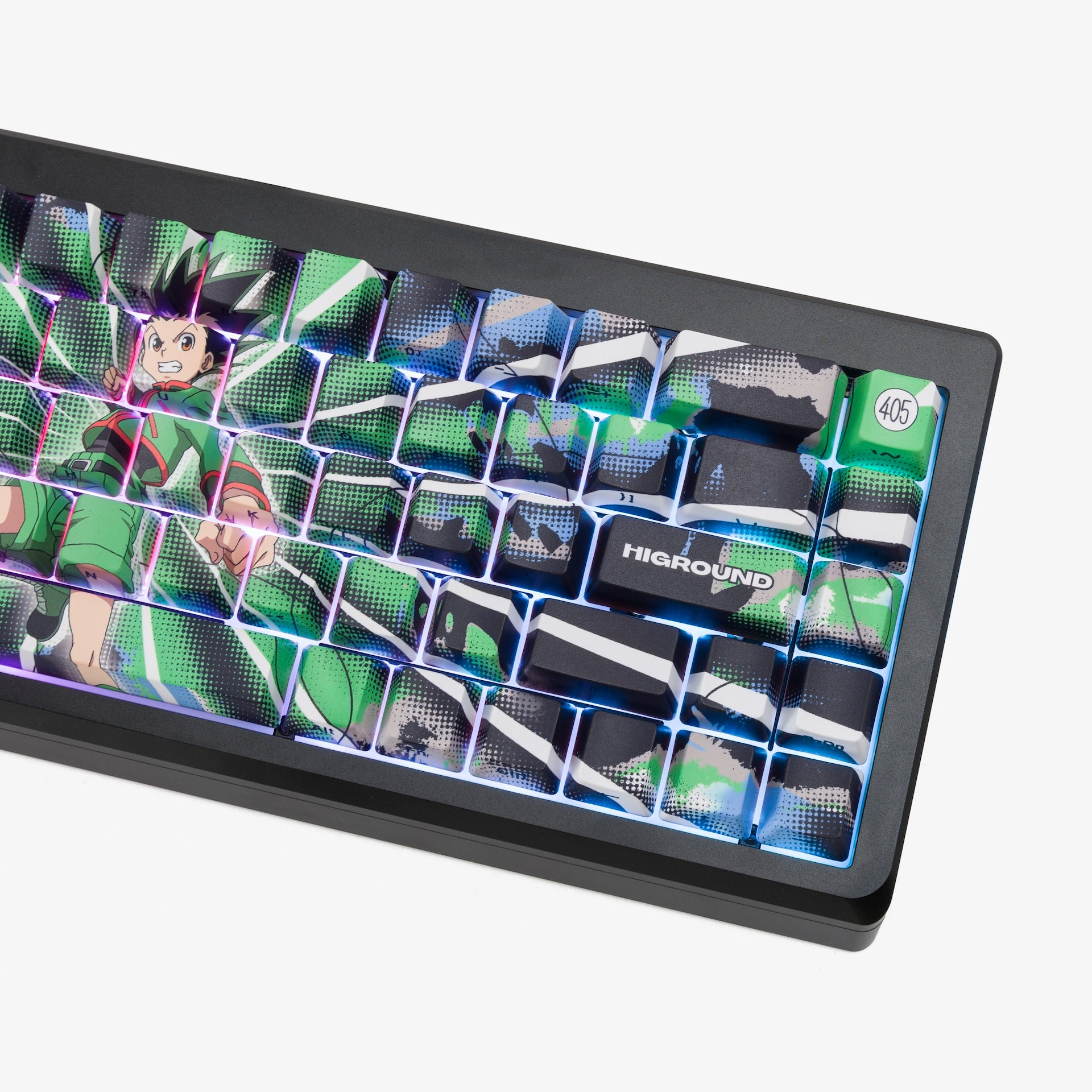 Hunter x Hunter x Higround Summit 65 Keyboard - Gon
