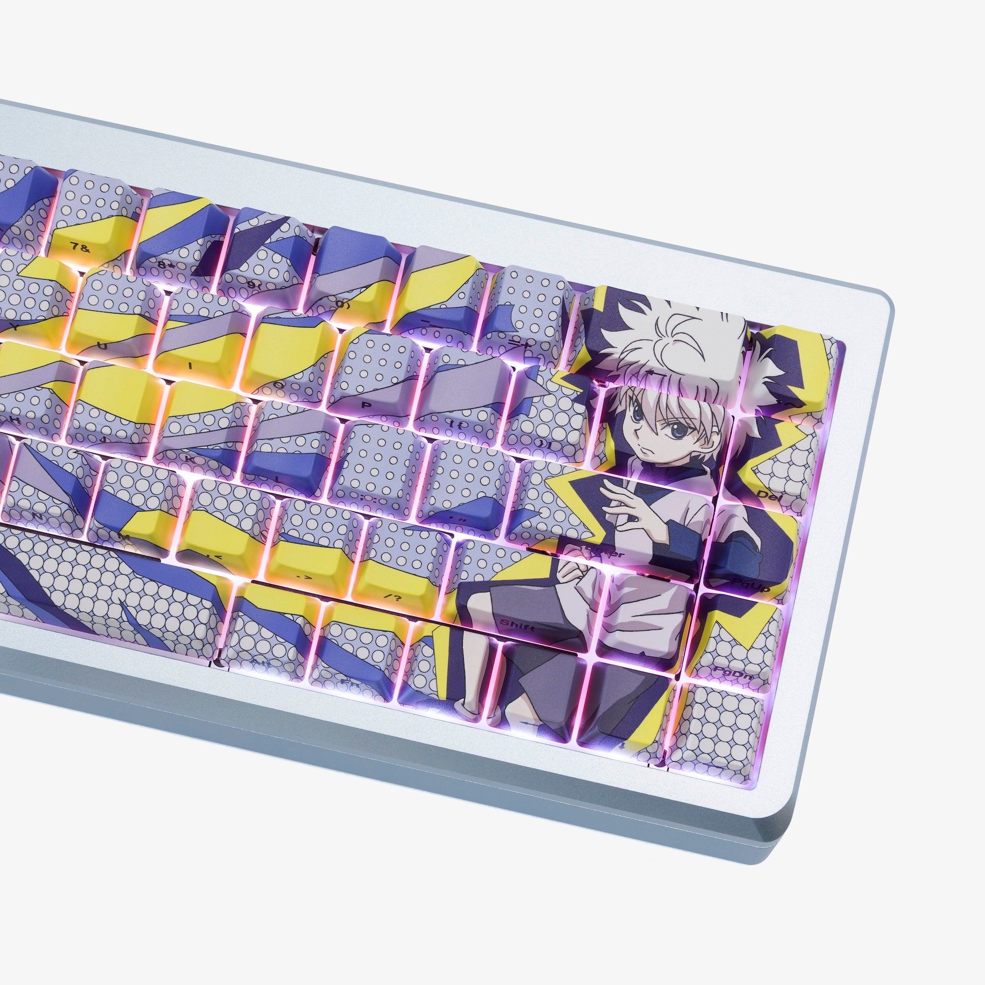 Hunter x Hunter x Higround Summit 65 Keyboard - Killua