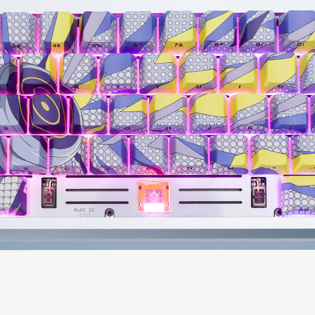 Hunter x Hunter x Higround Summit 65 Keyboard - Killua
