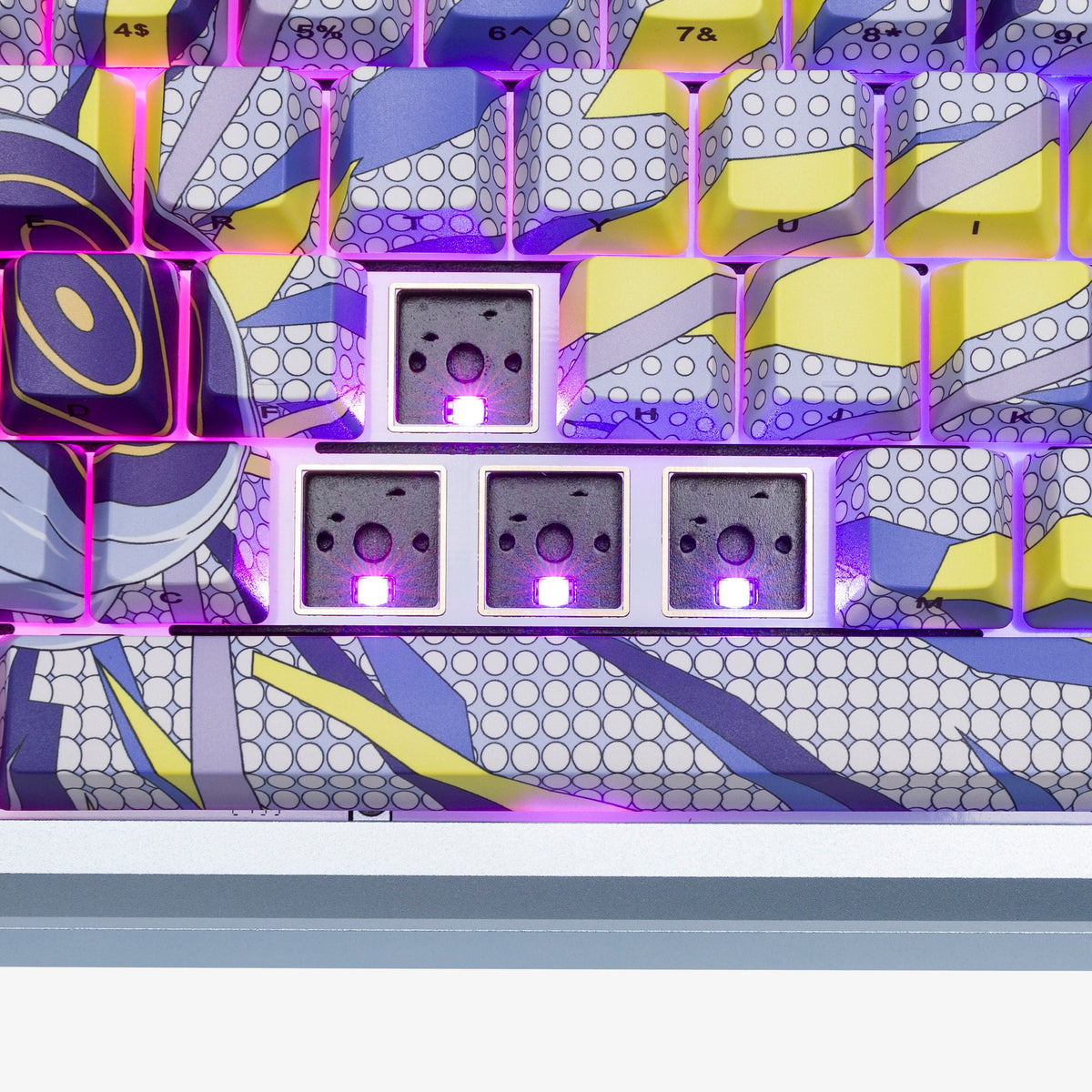 Hunter x Hunter x Higround Summit 65 Keyboard - Killua