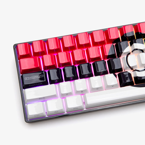 Pokémon + HG Base 65 Keyboard - Poké Ball