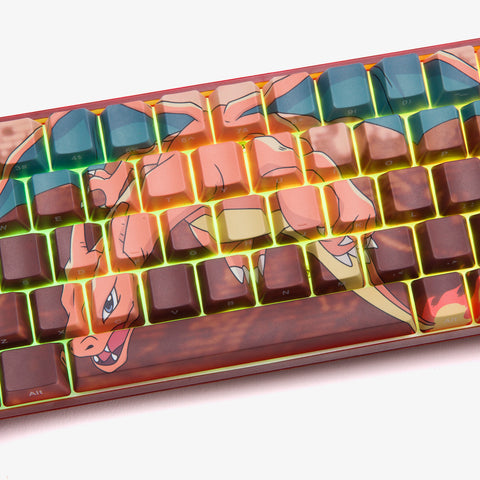 Pokémon + HG Base 65 Keyboard - Charizard