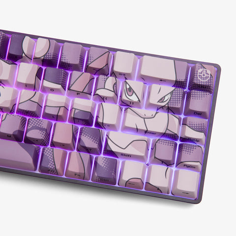 Pokémon + HG Base 65 Keyboard - Mewtwo