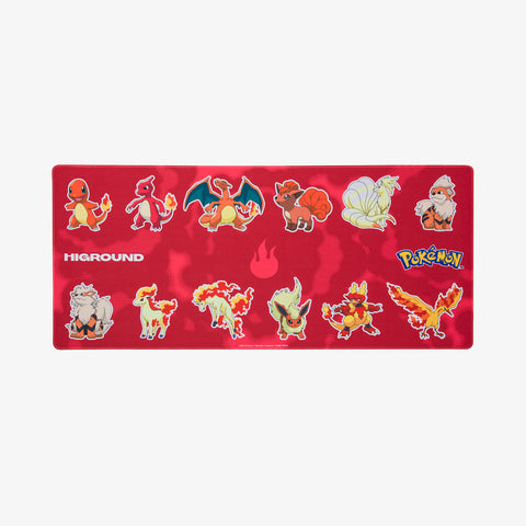 Pokémon + HG Mousepad XL - Fire Type