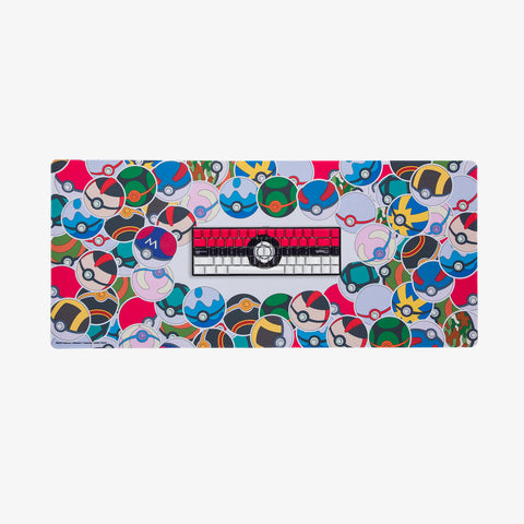 Pokémon + HG Mousepad XL - Poké Ball Sticker