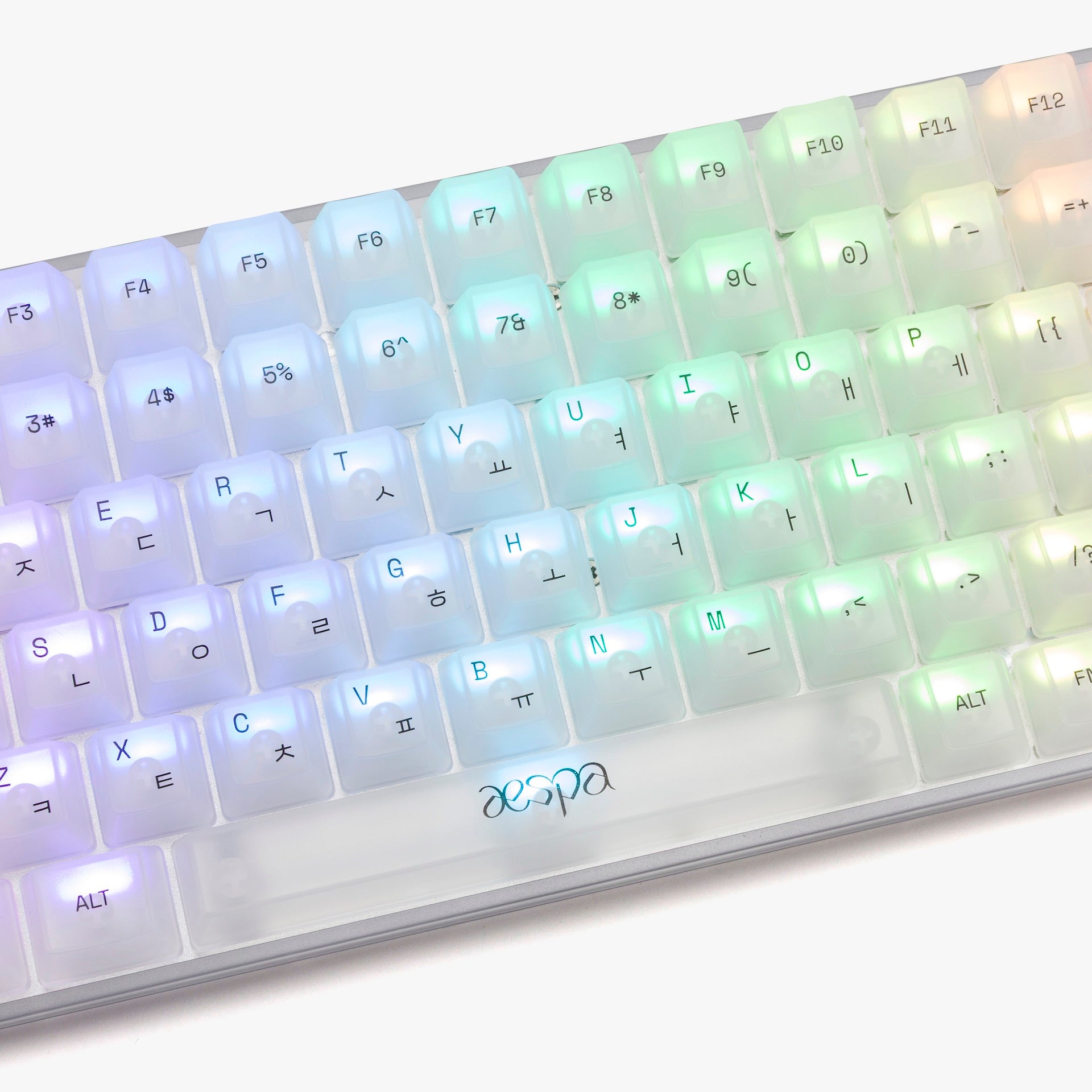 aespa x Higround Basecamp 75+ Keyboard - Illusion