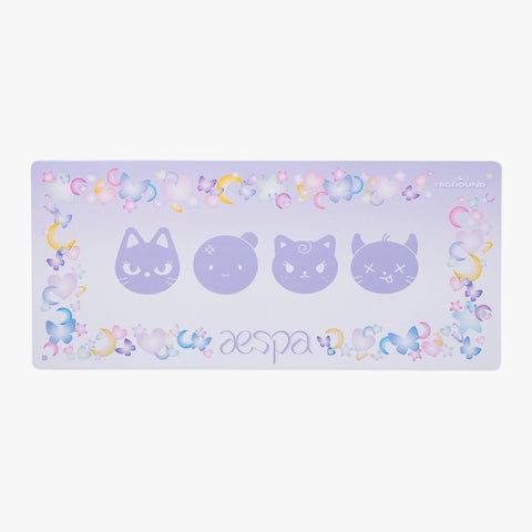 Front of Aespa Control Mousepad XL - Aurora OS