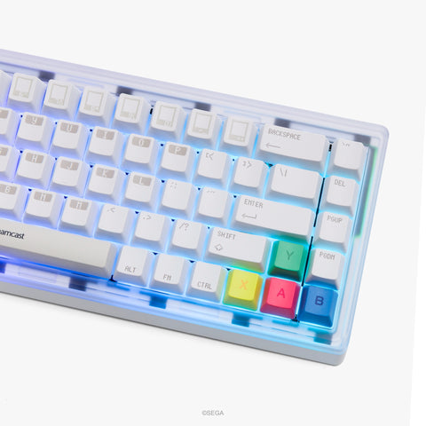 Right detail on Sega x Higround Summit 65+ Keyboard - Dreamcast