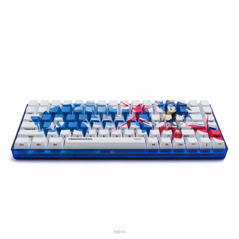 Side detail on Sega 75% Keyboard  - Escape From The City (Sonic)