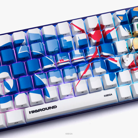 Center detail on Sega 75% Keyboard  - Escape From The City (Sonic)