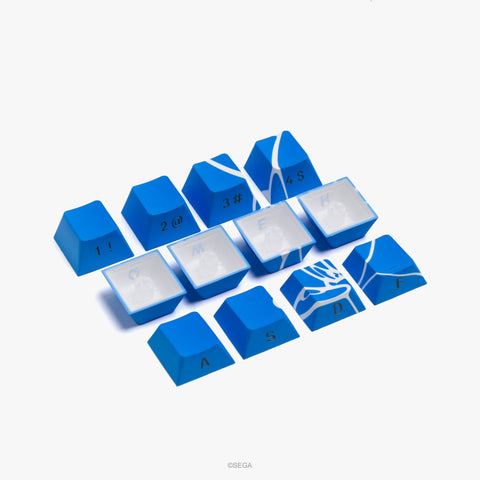 Sega x Higround 84 Keycaps Set 75% Keycaps - Sonic CD