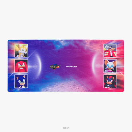 マウスパッド HIGROUND × コジマプロダクション Sega x Higround Mousepad XL - Hero V. Dark