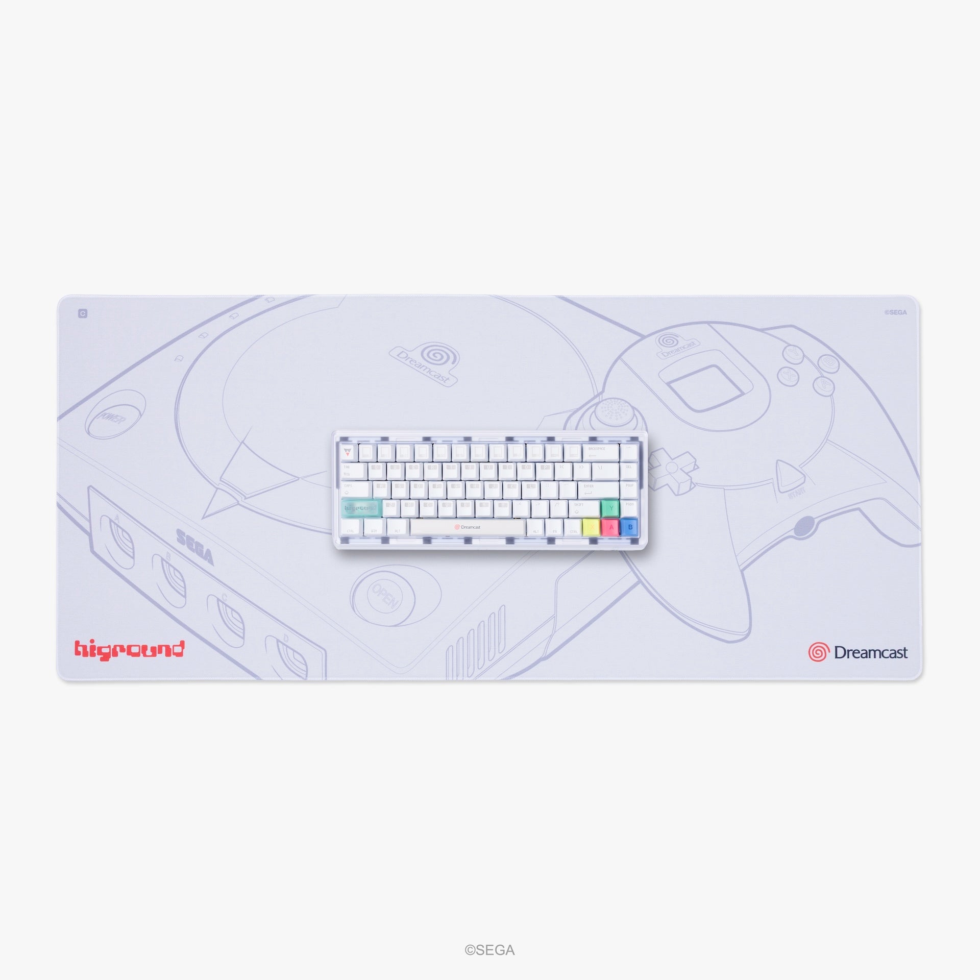 Sega x Higround Mousepad XL - Dreamcast