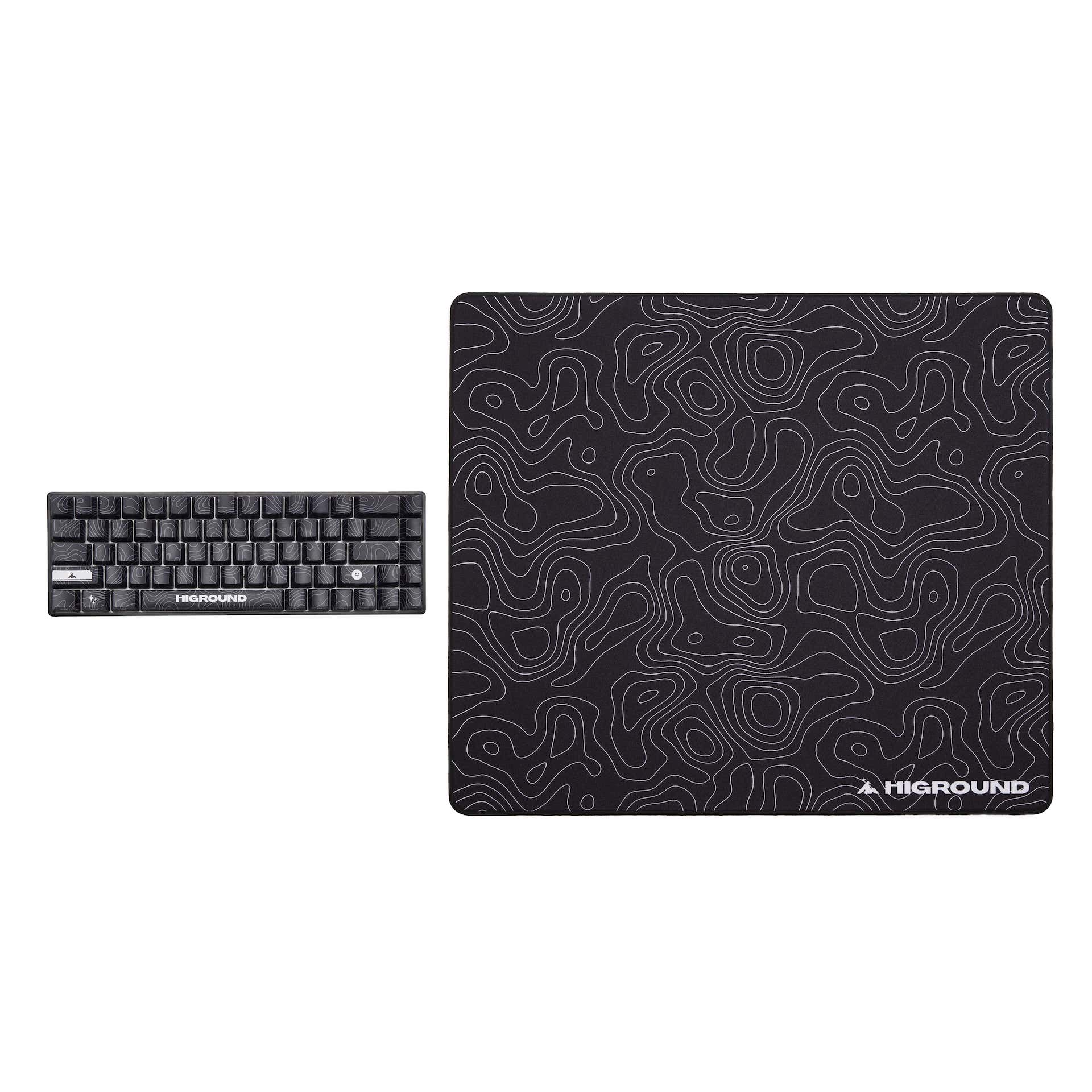 Higround Hybrid Mousepad Large (50 x 45 cm) - BLACKICE