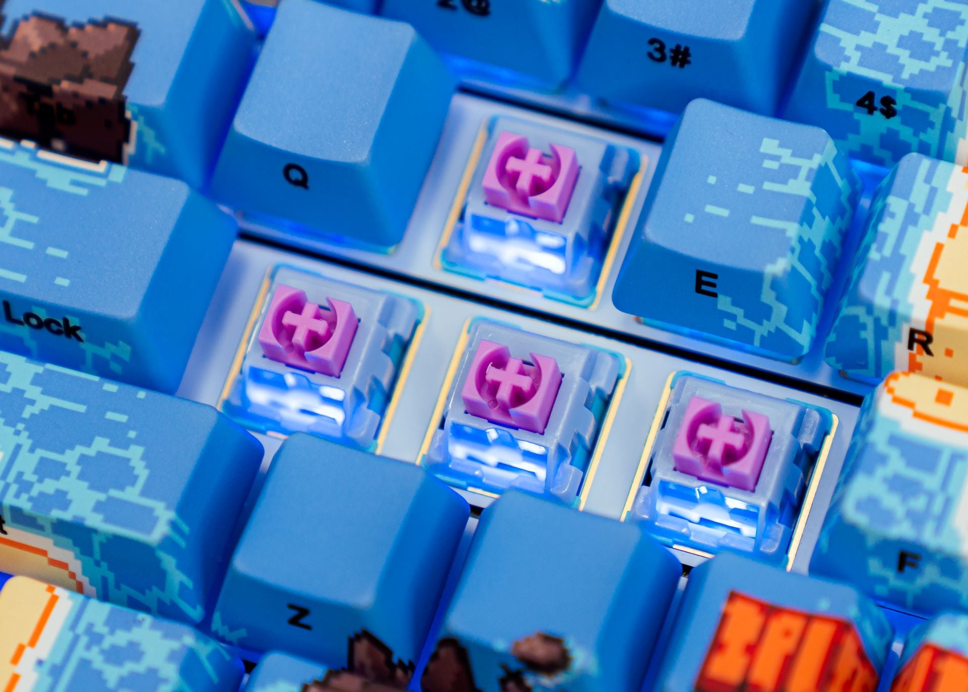 Higround 36 Switch Set - Dreamland Linear (Pre-lubed 36 Switches)