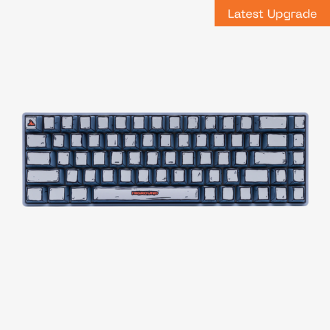 CELSHADE Base 65 Keyboard - GRAY (Milky Switch)