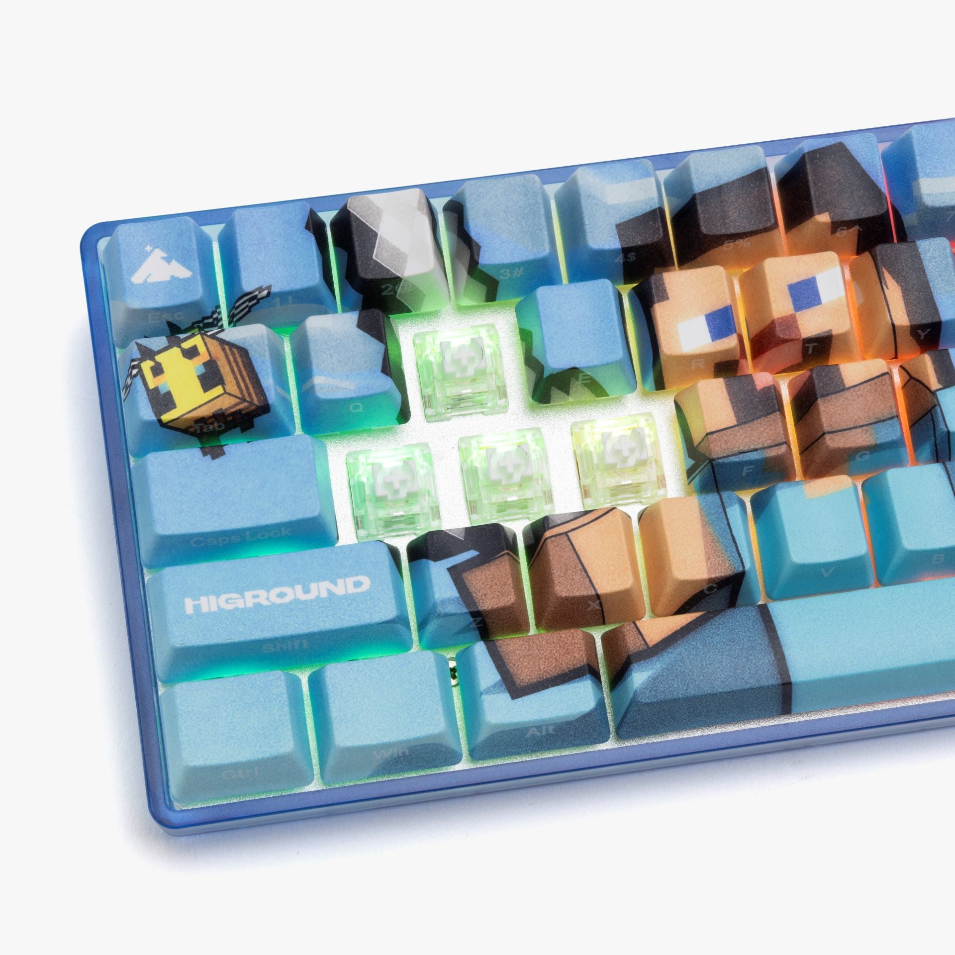 キーボード HGxMinecraftBasecamp65Keyboard-Inventory HG x Minecraft Basecamp 65 Keyboard - Inventory – Higround