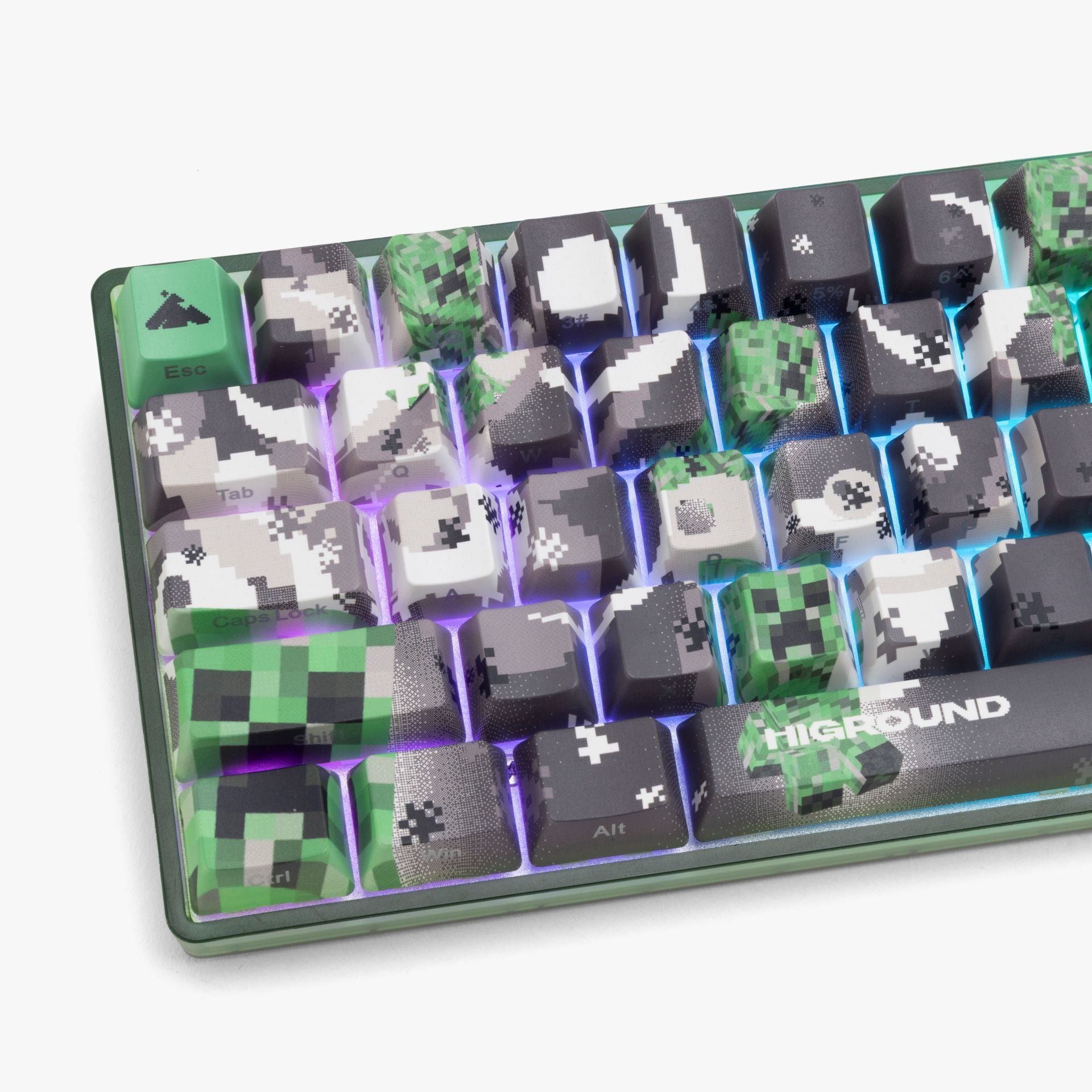 HG x Minecraft Base 65 Keyboard - Creeper – Higround