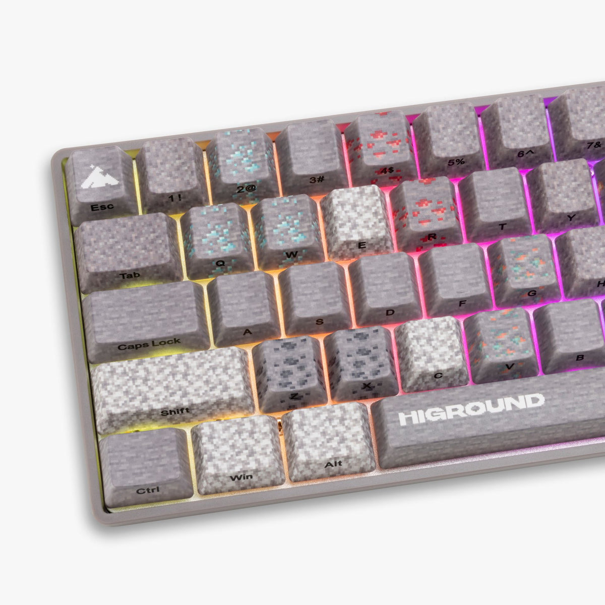 Minepro Keyboard HG x Minecraft Performance Base 65HE Keyboard - Mining Wall – Higround