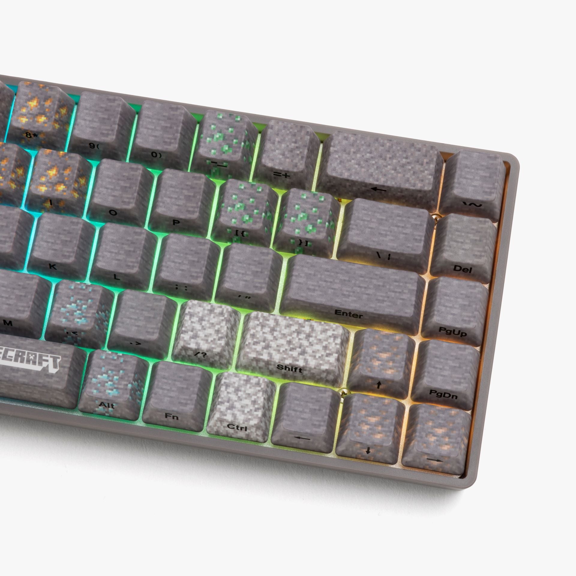 キーボード HGxMinecraftBasecamp65Keyboard-Inventory HG x Minecraft Basecamp 65 Keyboard - Blocky – Higround