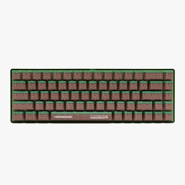 HG x Minecraft Basecamp 65 Keyboard - Grass Block – Higround