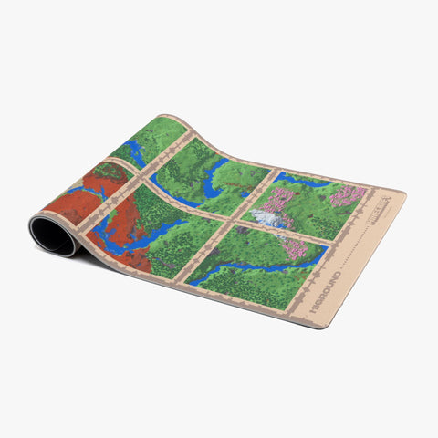 HIGROUND X MINECRAFT MAP MOUSEPAD - ROLLED