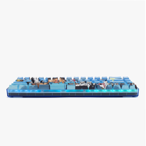 HIGROUND X MINECRAFT STEVE & ANIMALS BASECAMP 65 - FRONT FRAME WITH LETTERING AND RGB