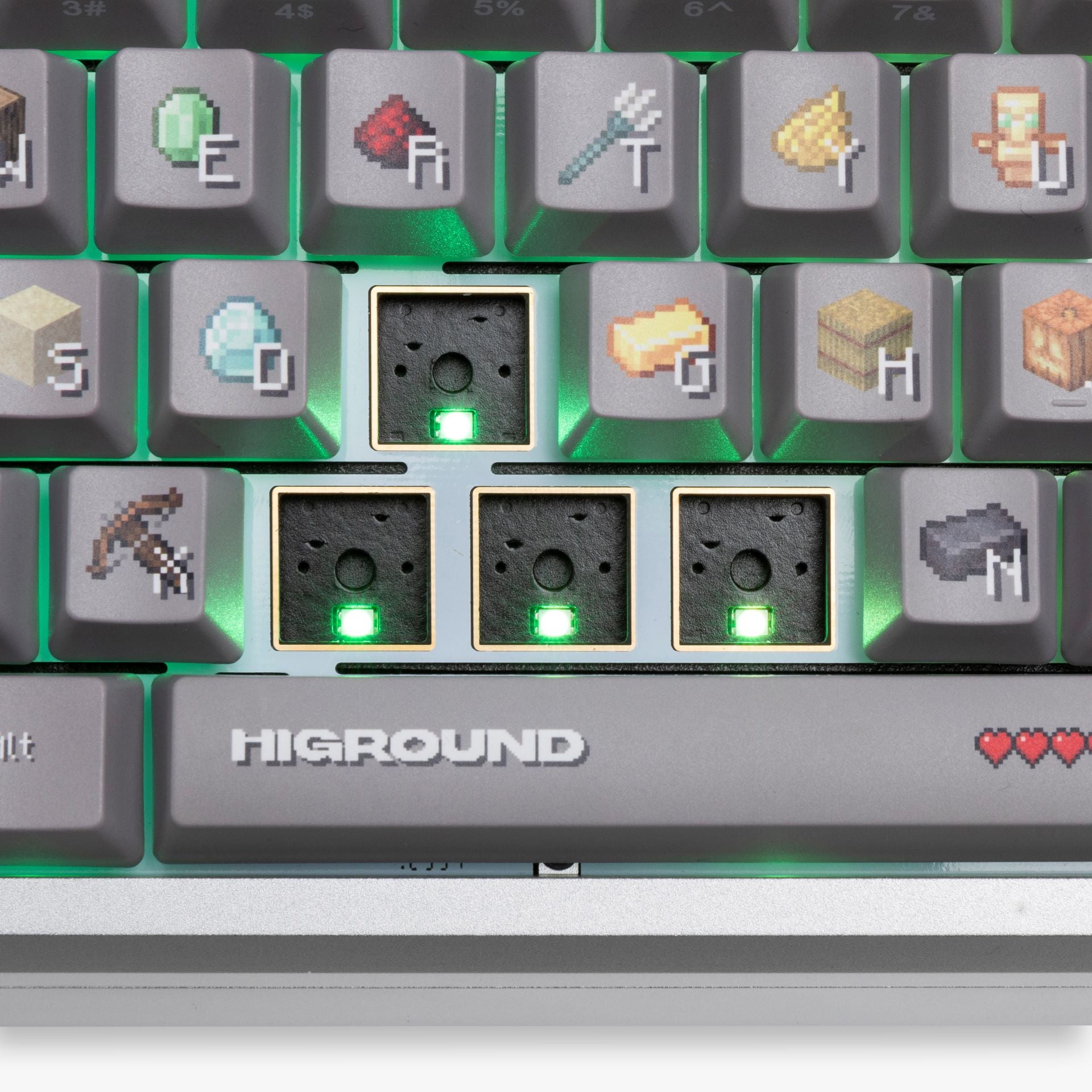 Minecraft Java Keyboard Keys HG x Minecraft Summit 65 Keyboard - Inventory – Higround