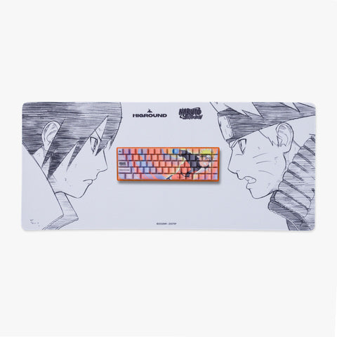 Naruto x HG Sasuke vs Naruto Mousepad with keyboard