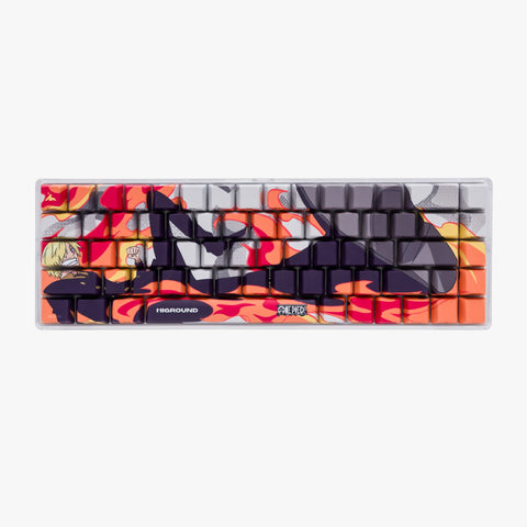 Front of One Piece x HG Base 65 Keyboard - Sanji