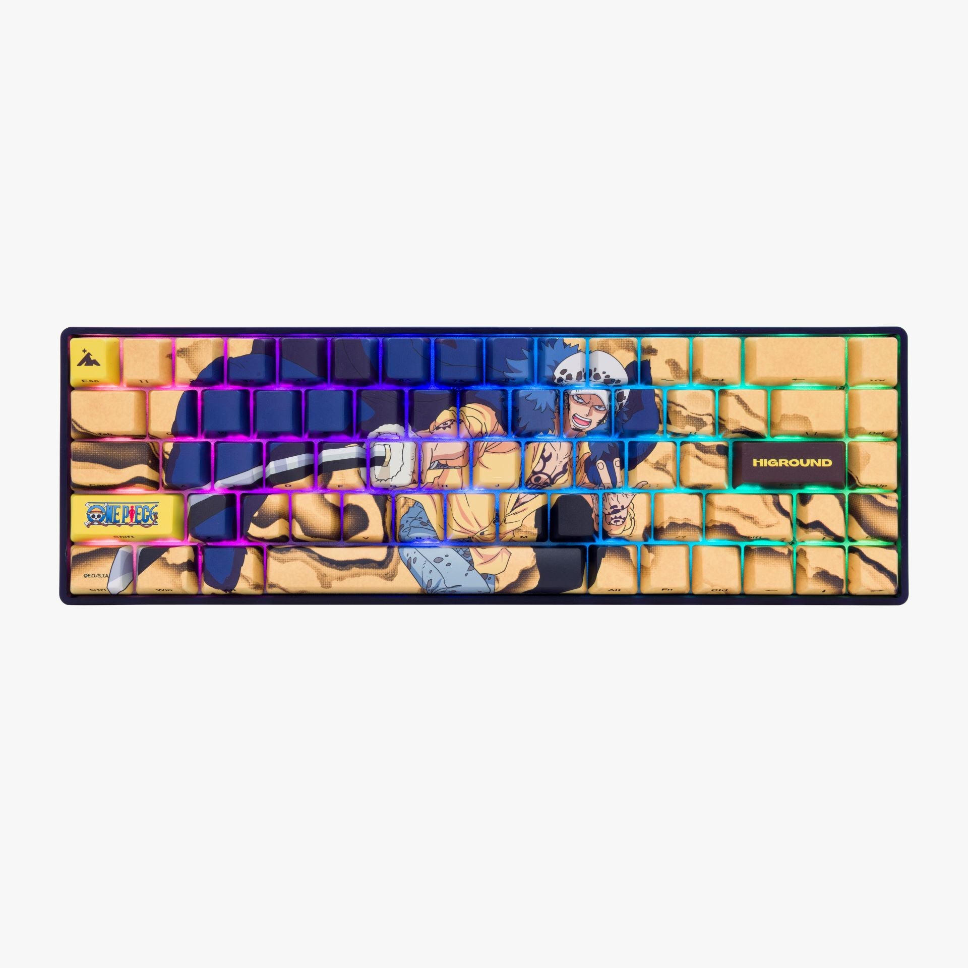 One Piece Keyboard Sticker Higround x One Piece Keyboard Collection