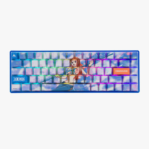 RGB lighting on One Piece x HG Base 65 Keyboard - Nami