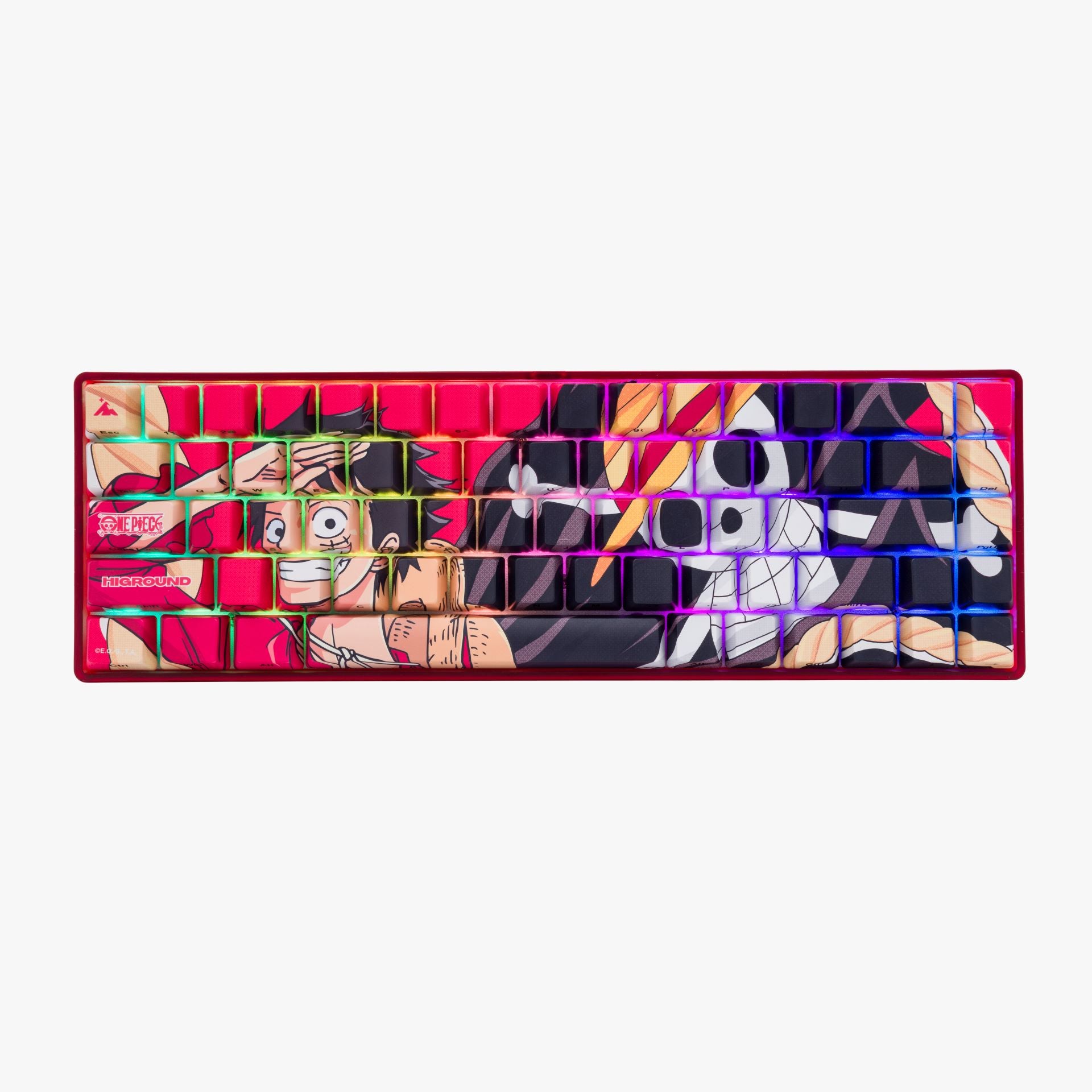 One Piece Keyboard Sticker Higround x One Piece Keyboard Collection