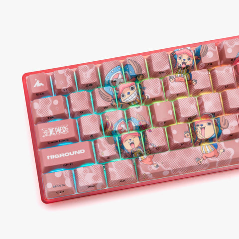 Center of One Piece x HG Base 65 Keyboard - Chopper