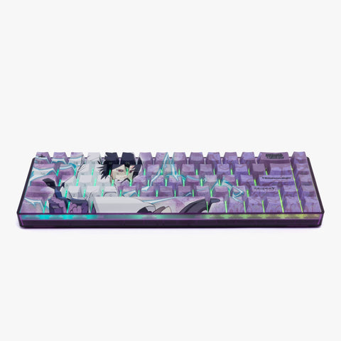 Naruto x Higround Sasuke Performance keyboard angled front