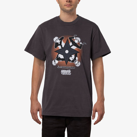 Naruto x Higround T-shirt front on model