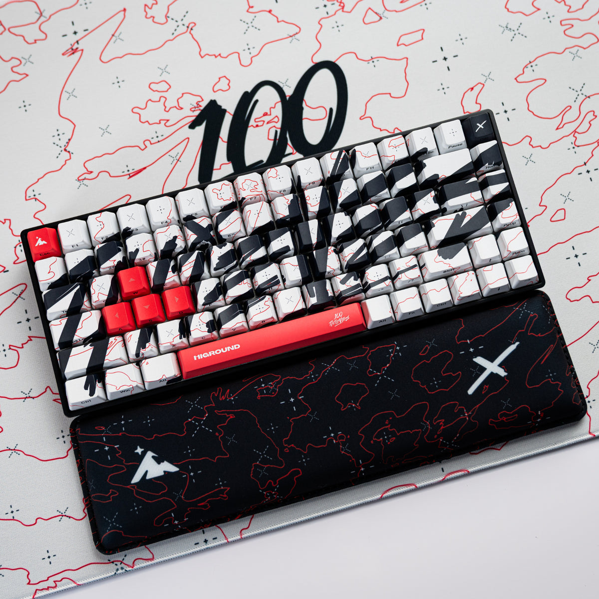100T x HG 84 Keycaps Set (75%) - Team Issue – Higround