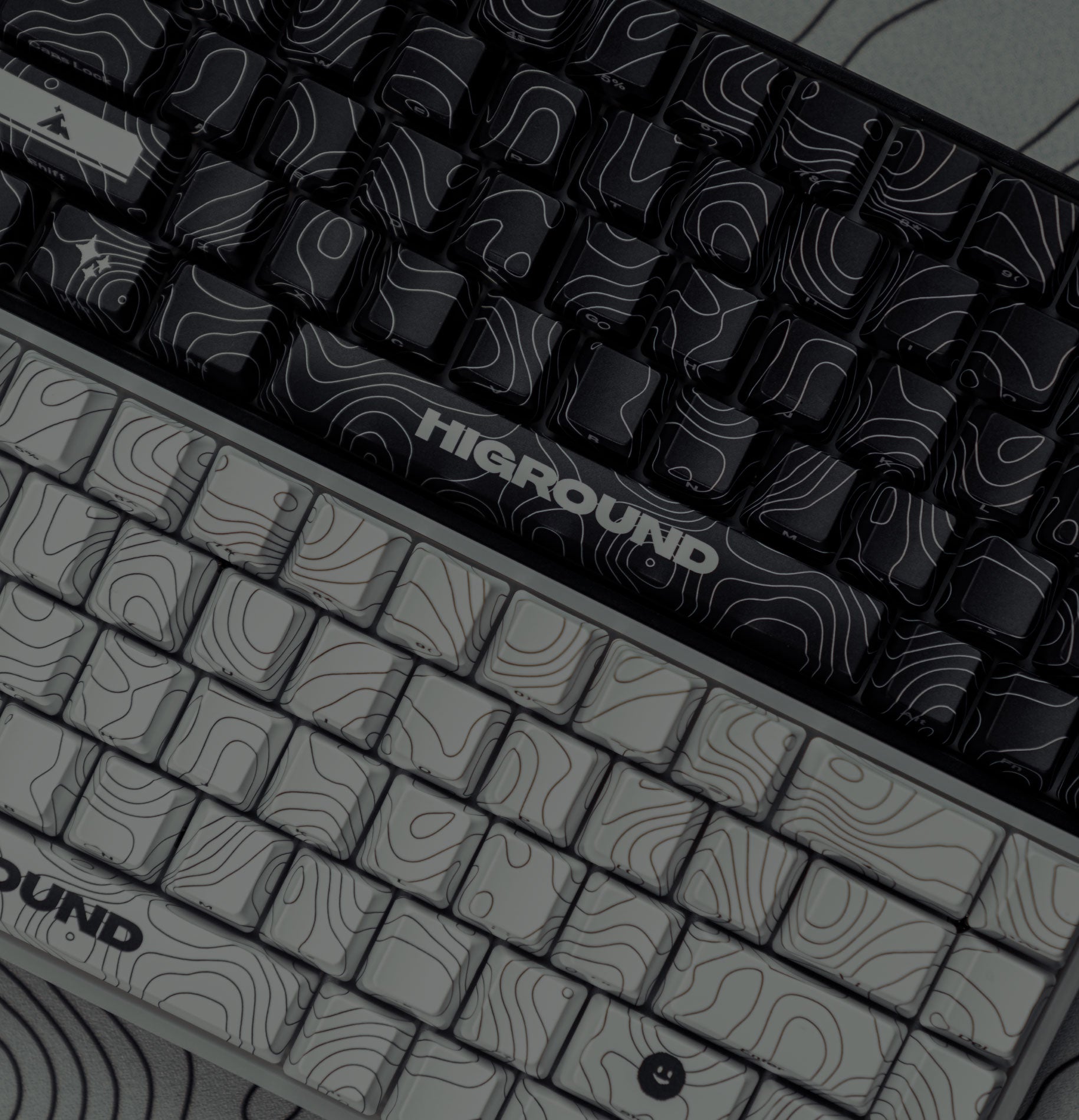 HIGROUND キーボード Celshade Basecamp 65 グレー CELSHADE Base 65+ Keyboard - Higround