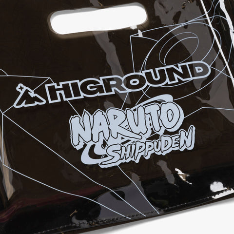 Naruto x Higround jellybag close-up back logo