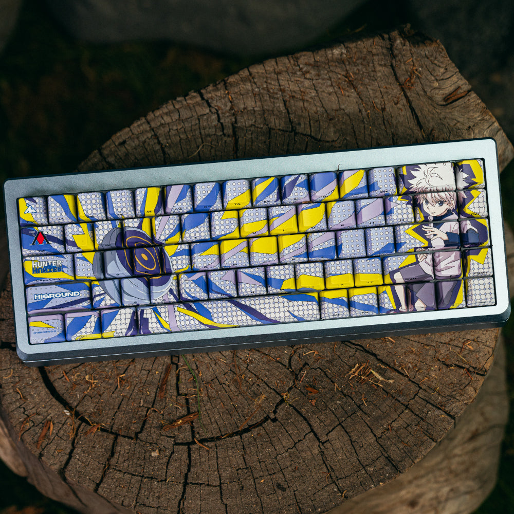 Hunter x Hunter x Higround Summit 65 Keyboard - Killua