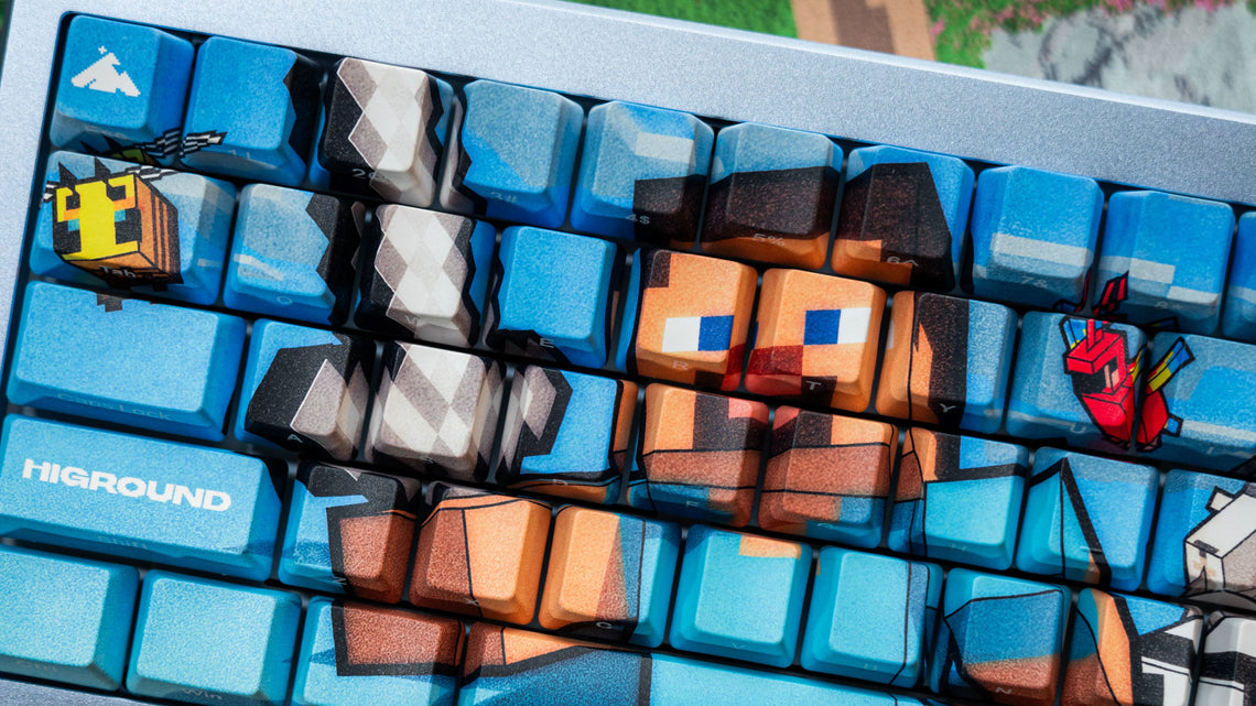 Minecraft Keybored Higround x Minecraft Collection Lookbook
