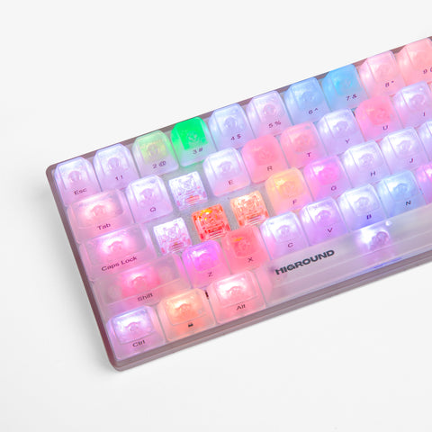 PRIX x Higround Crystal Keyboard