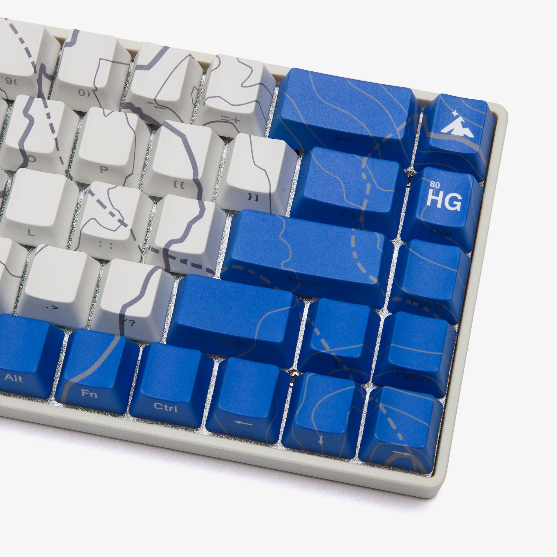 100T x HG 68 Keycaps Set - Cartograph – Higround