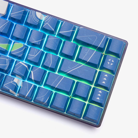 Gundam Base 65 Keyboard - Admiral (Blue)