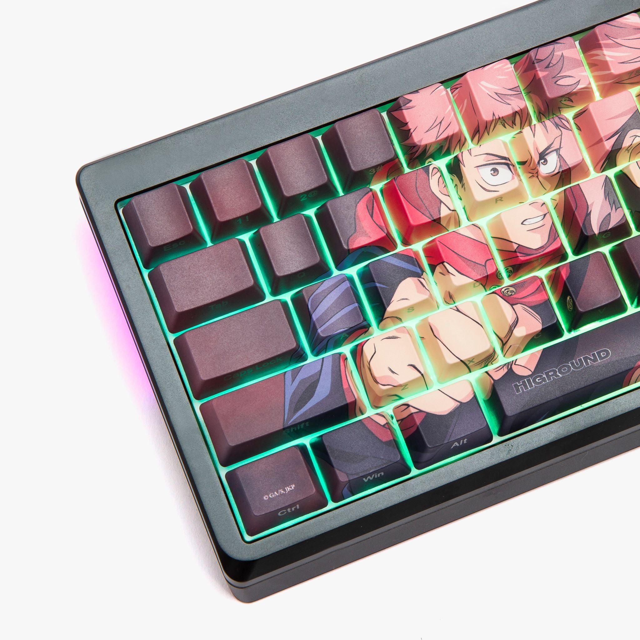 CONFIRMED JUJUTSU KAISEN X Higround Sukuna Base 65 Keyboard RGB Gaming ...